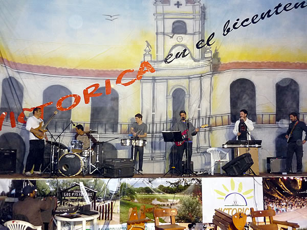 FOTO: Stand de Victorica en la Expo Rural de Santa Rosa