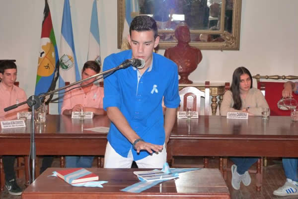 Asunción de los Concejales Estudiantiles 2017