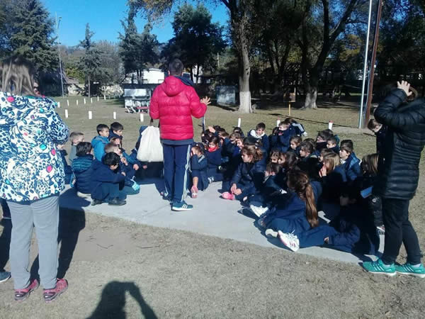 Visita del Colegio María Auxiliadora de Santa Rosa