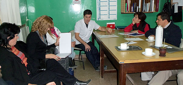 Equipo del Ministerio de Salud y de la Organización Panamericana de la Salud visitaron Victorica