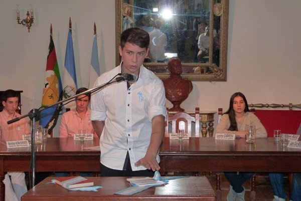 Asunción de los Concejales Estudiantiles 2017